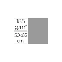 Cartulina Guarro gris perla 500 x 650 mm de 185 g/m2