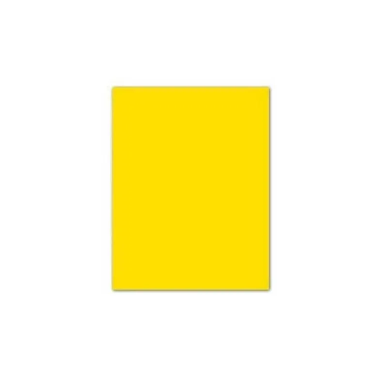 Cartulina Guarro gualda 500 x 650 mm de 185 g/m2