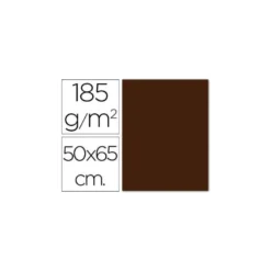 Cartulina Guarro marron 500 x 650 mm de 185 g/m2