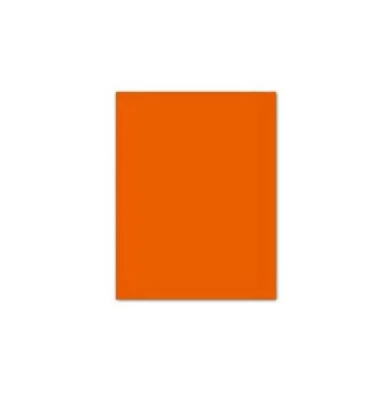 Cartulina Guarro naranja mandarina 50x65 cm 185 grs