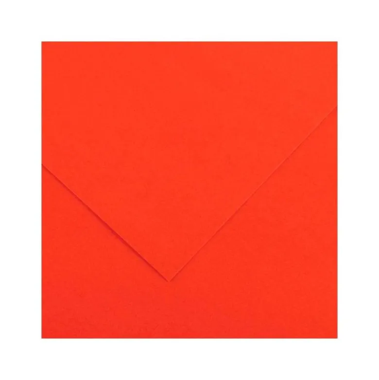 Cartulina Guarro tomate 500 x 650 mm de 185 g/m2
