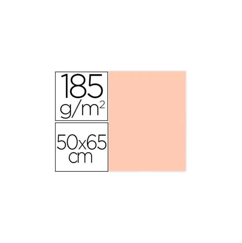 Cartulina Gvarro color Carne 50x65 cm 185 gr
