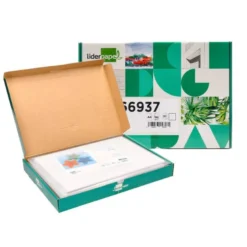 CARTULINA LIDERPAPEL A4 180G/M2 BLANCO PAQUETE DE 25+5 HOJAS