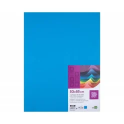 Cartulina Liderpapel Azul Turquesa 50x65 cm 240 gr Paquete de 25 unidades