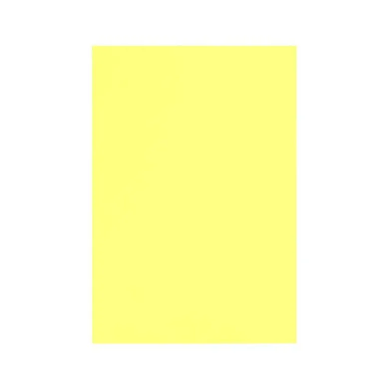 Cartulina Liderpapel color amarillo a4 180 g/m2