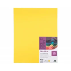 Cartulina Liderpapel Color Amarillo Limon 25 unidades