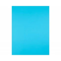 Cartulina Liderpapel Color Azul Turquesa Paquete de 25