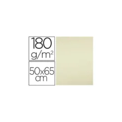 Cartulina Liderpapel color amarillo 180 g/m2