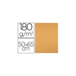 Cartulina Liderpapel color Avellana 50x65 cm 180 gr 25 unidades