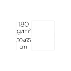 Cartulina Liderpapel Color Blanco Paquete de 25