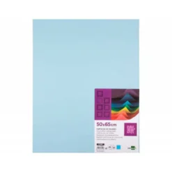 Cartulina Liderpapel Color Celeste Paquete de 25
