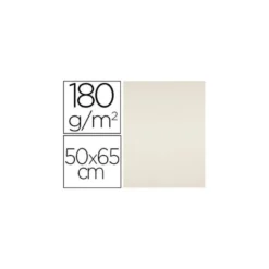 Cartulina Liderpapel color crema 180 g/m2