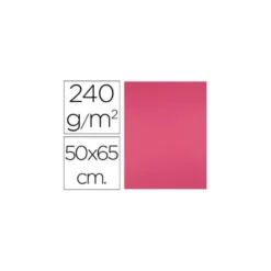Cartulina Liderpapel color fucsia 240 g/m2