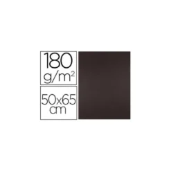 Cartulina Liderpapel color Marron 50x65 cm 180 gr 25 unidades