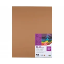 Cartulina Liderpapel color Marron Escolar 50x65 cm 180 gr 25 unidades