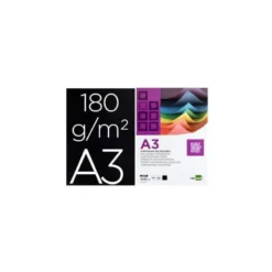 Cartulina Liderpapel color negro a3 180 g/m2