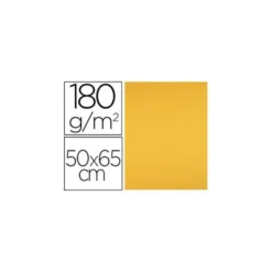 Cartulina Liderpapel color Oro Viejo 50x65 cm 180 gr