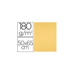 Cartulina Liderpapel color Oro 50x65 cm 180 gr 25 unidades