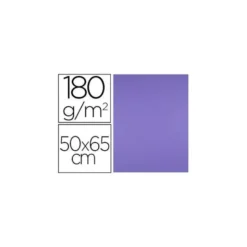 Cartulina Liderpapel color Purpura 50x65 cm 180 gr 25 unidades