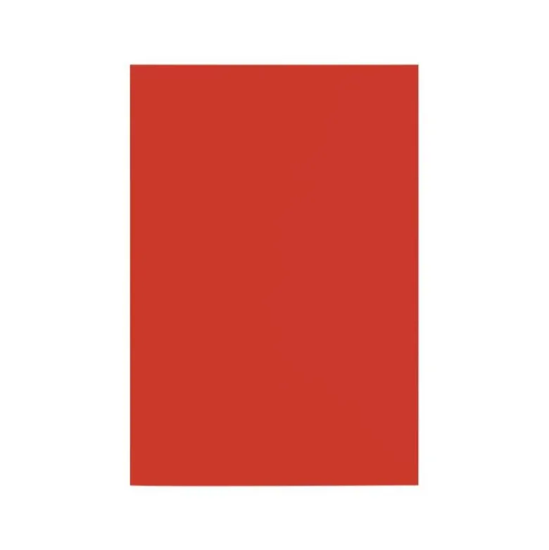 Cartulina Liderpapel color rojo a4 180 g/m2