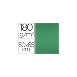 Cartulina Liderpapel Color Verde Navidad Paquete de 25 unidades