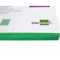 Cartulina Liderpapel color verde billar a4 180 g/m2
