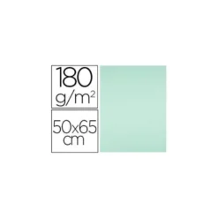 Cartulina Liderpapel color verde 180 g/m2