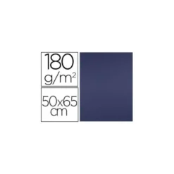 Cartulina Liderpapel color Zafiro 50x65 cm 180 gr