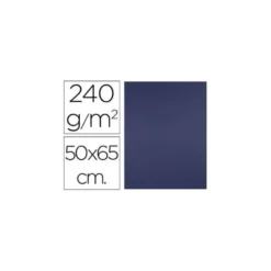 Cartulina Liderpapel 240 g/m2 azul zafiro