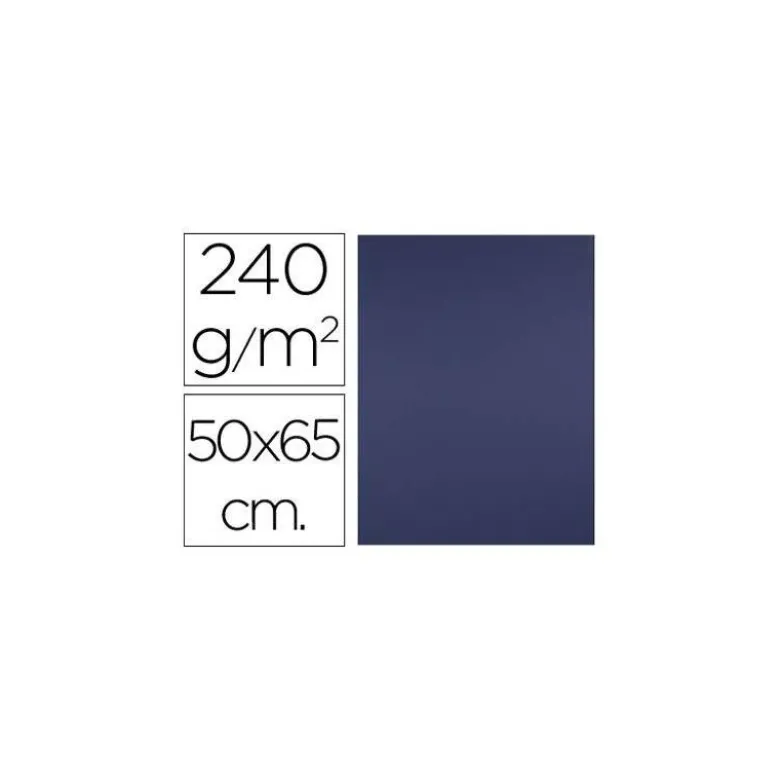 Cartulina Liderpapel 240 g/m2 azul zafiro