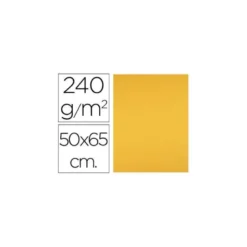 Cartulina Liderpapel 240 g/m2 color oro viejo