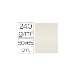 Cartulina Liderpapel 240 g/m2 color crema