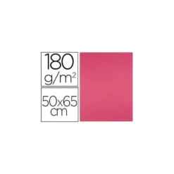Cartulina Liderpapel 180 g/m2 fucsia