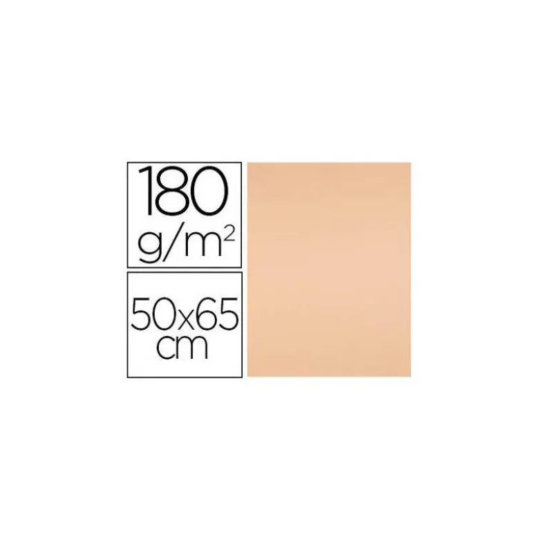 Cartulina Liderpapel 180 g/m2 salmon