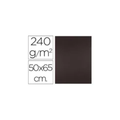 Cartulina Liderpapel Marrón 50x65 cm 240 gr Paquete de 25 unidades