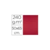 Cartulina Liderpapel Rojo Navidad 50x65 cm 240 gr Paquete de 25 unidades