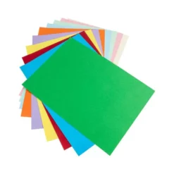 CARTULINA LIDERPAPEL 50X65 CM 180G/M2 10 COLORES SURTIDOS PAQUETE DE 10 HOJAS