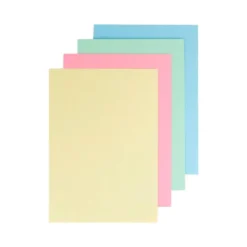 Cartulina marca Liderpapel 4 colores surtidos a4 180 g/m2