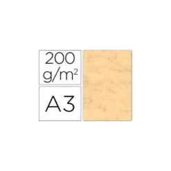 Cartulina marmoleada DIN A3 color Ocre