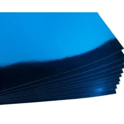 Cartulina metalizada Liderpapel color azul 235 g/m2