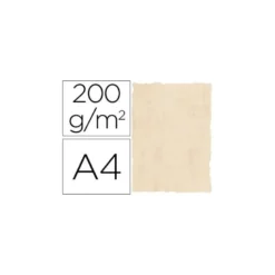 Cartulina pergamino DIN A4 color beige marmol
