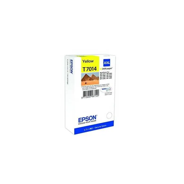 CARUCHO INK-JET EPSON T7014 COLOR AMARILLO C13T70144010