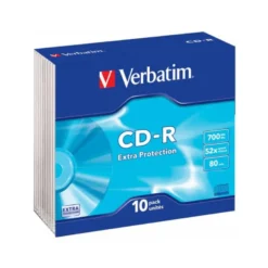 CD-ROM VERBATIM Capacidad 700MB 80 min 52x