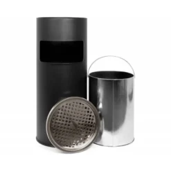 Cenicero papelera Q-Connect 12 L metal