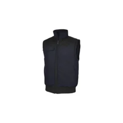 CHALECO DELTAPLUS MULTIBOLSILLOS CON CREMALLERA Y MANGAS DESMONTABLES TALLA M