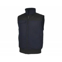CHALECO DELTAPLUS MULTIBOLSILLOS CON CREMALLERA Y MANGAS DESMONTABLES 80% POLIESTER 20% ALGODON TALLA L