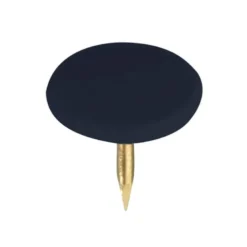 CHINCHETA LISMANIA OFFICE COLOR NEGRO CAJA DE 100 UNIDADES