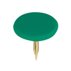 CHINCHETA LISMANIA OFFICE COLOR VERDE CAJA DE 100 UNIDADES