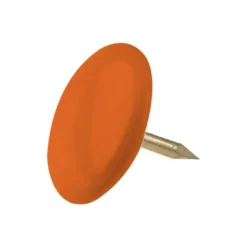 CHINCHETA LISMANIA OFFICE COLOR NARANJA CAJA DE 100 UNIDADES