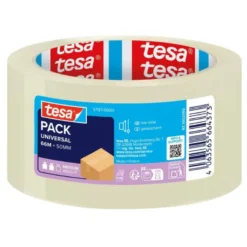 CINTA ADHESIVA TESA TRANSPARENTE POLIPROPILENO 66 MT X 50 MM PARA EMBALAJE
